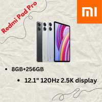 ราคา Redmi Pad Pro 8GB 256GB หน้าจอ 2 5K 120Hz ขนาด 12 1 นิ้ว แพลตฟอร์มมือถือ Snapdragon 7s Gen 2 (22868953971)
