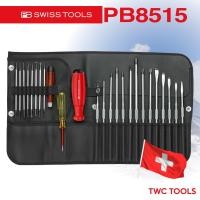 ราคา PB Swiss Tools ชุดไขควงซองหนัง พร้อมไขควงวัดไฟ รุ่น PB 8515 ไขควงลองไฟ 25 ชิ้น 31 แบบ Swiss Made PB8515 (21286591197)