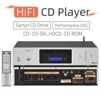 ราคา เครื่องเล่น CD HiFi ที่มีประสิทธิภาพ DAC 103DB 24Bit 192KHz เพลงคุณภาพสูงแผ่นซีดีเดียว CD DA HDCD เล่น CD ROM บลูทูธ USB ออปติคอล โคแอกเซียล สมดุล XLR เครื่องเสียงอนาล็อก (22844223387)