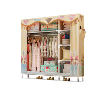 ราคา ตู้เสื้อผ้าผ้าใบ ตู้เสื้อผ้าญี่ปุ่น 25MM ตู้เสื้อผ้าผ้าใบ ตู้เก็บเสื้อผ้า ชั้นเก็บเสื้อผ้า ตู้อเนกประสงค์ 126 46 172cm (22154633516)