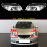 ราคา เลนส์ไฟหน้ารถสำหรับ Toyota Vios 2002 2003 2004 2005ไฟหน้ารถเลนส์เปลี่ยน Auto Shell Cover (15673968465)