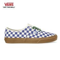 ราคา VANS AUTHENTIC CHECKERBOARD BLUE WHITE รองเท้าผ้าใบ หญิง ชาย (22882452261)