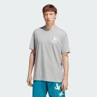 ราคา adidas ไลฟ์สไตล์ เสื้อยืดพิมพ์ลาย adidas Adventure Duckies ผู้ชาย สีเทา HZ1147 (22434652412)