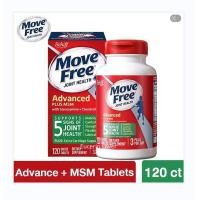 ราคา จัดส่งในวันเดียวกัน Schiff Move Free Advanced Plus MSM with Glucosamine Chondroitin 120 Coated Tablets บำรุงกระดูกข้อ (22785313470)