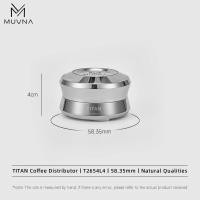 ราคา MUVNA Espresso Impact Tamper 51Mm 53Mm 58 35Mm Stainless Steel Adjustable Depth Distribution Coffee Accessories Tool (22735400945)