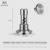 ราคา MUVNA Espresso Impact Tamper 51Mm 53Mm 58 35Mm Stainless Steel Adjustable Depth Distribution Coffee Accessories Tool (22735400944)