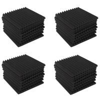 ราคา Wedge Acoustic Foam with Adhesive Tape 32 Pcs Soundproof PanelsSilencing Sponge (22572090705)