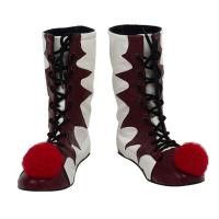 ราคา Movie Stephen Kings It Pennywise Cosplay Costume for Adult Kids Clown Halloween Joker Cosplay Suit with Mask Gloves Shoes (20471541149)