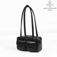 ราคา กระเป๋าทรงBOX หูยาวเกาหลี รุ่นนี้น่ารักมากอีกแล้วทรงเกาหลีแต่เล็กลง รอบนี้จะเป็นหนังเงาฟิลหนังแท้ (22948905451)