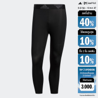 ราคา adidas เทรนนิง กางเกงรัดรูปสามส่วน Techfit 3 Stripes ผู้ชาย สีดำ GL0457 (22440311500)