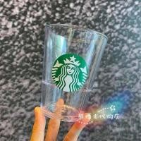 ราคา 729 Starbuck Official Store Starbuck Store พร้อมถ้วยใส่เครื่องดื่มเย็นแก้วกาแฟเทพธิดาสีเขียวเข้มแบบเรียบง่ายปี2024ถ้วยน้ำพลาสติกใสถ้วยใส่น้ำแข็งแก้วสตาร์บัคแก้วกาแฟสตาร์บัค (22417291421)