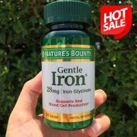ราคา 80 OFF Sale EXP 08 2024 ธาตุเหล็ก Gentle Iron 28 mg 90 Capsules Natures Bounty (21500841036)
