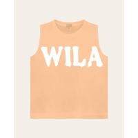 ราคา WILA TENDER T SHIRT เสื้อยืด cotton 100 คอกลมแขนกุด สกรีน Wila (19026125621)