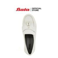 ราคา Bata LADIESCASUAL รองเท้าลำลอง รองเท้าพยาบาล MOCCASINE Nurse แบบสวม สีขาว รหัส 5511006 (21619260017)