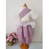 ราคา ชุดไทยเด็ก ชุดไทยออกงาน ชุดไทยร 5 โจงกระเบน ชุดไทยลอยกระทง ชุดไทยสงกรานต์ งานสั่งตัด รอ 5 7 วัน (19622342365)