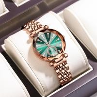 ราคา BINBOND Watch สำหรับผู้หญิงหรูหรา Ocean เพชรรูปหัวใจนาฬิกากันน้ำ (22051774134)