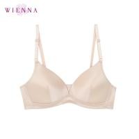 ราคา Wienna Beauty 5 Cup DB16102 เสื้อชั้นใน ไร้โครง เต้า EXTRA PUSH PLUS AB32 36 สีดำ สีเนื้อ Gerabera (21803559596)