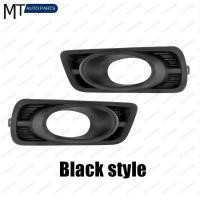 ราคา Bochang Mแตะกันชนหน้าไฟตัดหมอกฝาครอบตกแต่งรถยนต์สำหรับ HONDA CITY TM0 2012 2013 2014 GM2 GM3สีดำสไตล์ โครเมี่ยมไฟตัดหมอกหมวก (11459112099)