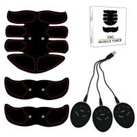 ราคา smart fitness EMS เข็มขัดไฟฟ้า เข็มขัดลดไขมัน เครื่องกระตุ้นกล้ามเนื้อ 6โหมด19 เกียร์ เครื่องสลายไขมันหน้าท้อง ลดพุง อุปกรณ์สร้างกล้ามเนื้อ (22373298975)