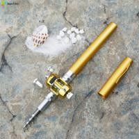 ราคา JonasAtwo ปากกาเบ็ดตกปลาขนาดเล็กพกพาได้JA MY ปากกาเบ็ดตกปลาพกพา Joran Pancing และอุปกรณ์รอกตกปลา (20905174933)