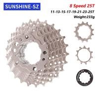 ราคา Sunshine เฟืองความเร็ว8ระดับ11 25T 11 28T จักรยานเสือหมอบ8 S Freewheel สำหรับ Shimano SRAM SUNRACE (19735031319)