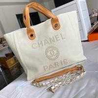 ราคา กระเป๋า CHANEL ปักไข่มุข สวย ไฮโซมากค่า ผ้าหนา เเข็งเเรง ใบใหญ่ ใส่ของได้เยอะ ถือได้ สะพายข้างได้ (22546590855)