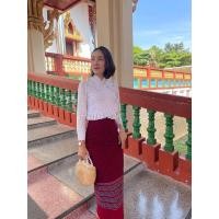 ราคา เสื้อมอญประยุกต์ งานป้ายข้าง (21457404812)