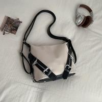 ราคา BEIBAOBAO กระเป๋าสะพายหลัง Obao กระเป๋าสะพายข้างอเนกประสงค์สำหรับเด็กผู้หญิงวัสดุ PU สีเข้มกระเป๋าทรงสี่เหลี่ยมมีหูหิ้วสะพายไหล่หวานมีเครื่องเทศ (22373729063)