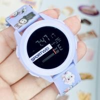 ราคา SPORTWEI LABUBU นาฬิกาข้อมือดิจิตอล ผู้หญิง แบรนด์แท้ กันน้ำ100 สายนาฬิกา ยางเรซิน ขนาด 40 มม (22176396339)