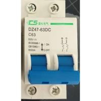 ราคา มาใหม่ DC Circuit Breaker 2P DC 500V เบรคเกอร์ไฟฟ้า CS ใช้กับไฟ DC สำหรับงานโซลาร์เซลล์ คุ้มสุดสุด เบรก เกอร์ กัน ดูด เบรก เกอร์ ไฟ บ้าน เบรก เกอร์ 3 เฟส เซฟตี้ เบรก เกอร์ (15058510070)