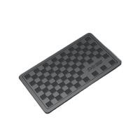 ราคา แผ่นกันลื่นติดเพชร ลายหนังจระเข้ แผ่นยางวางพระหน้ารถ แผ่นยางวางมือถือบนคอนโซลรถยนต์ ซิลิโคนกันลื่นวางของในรถยนต์ (22754043629)