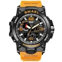 ราคา Smael นาฬิกากีฬาใหม่สำหรับผู้ชายกันน้ำ50เมตรนาฬิกาปลุก1545D จอแสดงผลคู่นาฬิกาข้อมือควอตซ์นาฬิกาทหาร (22598413681)