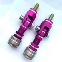 ราคา หัวจ๊อย สีม่วง หัวจ๊อยสำหรับใส่ยึดค้ำ C ค้ำ V ค้ำ X ค้ำ K BAR มือโหน ไดร์สีสวยสด ใส่ได้กับรถทุกรุ่น (7464488089)