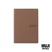 ราคา 2025 มูจิ สมุดแพลนเนอร์ขนาด A6 MUJI Monthly Weekly Planner A6 (22884881219)