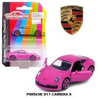 ราคา โมเดลรถเหล็ก Majorette 30 Years Porsche Thailand Colour Series Porsche 911 Carrera S สเกล1 64 เปิดประตูได้ MJ53062P01 (22882587672)