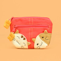 ราคา มินิเกาหลี INS กระเป๋าเหรียญสําหรับผู้หญิงน่ารักปักผ้าฝ้ายทําด้วยมือกระเป๋าสตางค์พร้อมซิปปิดฤดูร้อน 2019 (22340465670)