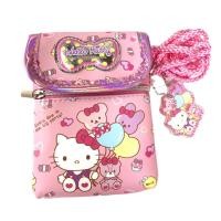 ราคา กระเป๋าสะพายห้อยคอฝาปิด กระเป๋าใส่เศษสตางค์ ลายเจ้าหญิงลายลิขสิทธิ์ ลาย Sanrio สินค้าขายดี (22696276697)
