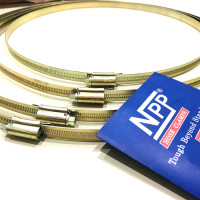 ราคา NPP 13 14 15 16 เหล็กรัดท่อ เข็มขัดรัดท่อ แหวนรัดท่อ กิ๊บรัดท่อ เอ็นพีพี HOSE CLAMP แบบ 1 ตัว (6632774912)