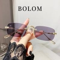 ราคา BOLOM แว่นตาสายตาสั้น แว่นสายตาสั้น auto ม่มีกรอบ ป้องกันแสงสีฟ้ แว่นกรองแสง UV400 ผู้ชายผู้หญิง (22617789691)