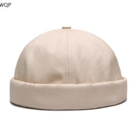 ราคา WQP Fashion Store หมวกแก๊ปหมวกแก๊ปปีกดุมเบสบอลผ้าฝ้ายวินเทจสามารถปรับหมวกลายกระโหลกฮิปฮอปได้ (22259553242)