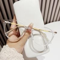 ราคา 0 5 0 75 1 25 1 75แว่นสายตาสั้นกลมสำหรับผู้หญิงป้องกันแสงสีฟ้าแว่นสายตาสั้นกันแดดด้วยแว่นตากรอบแว่นสีชมพู (22214769891)