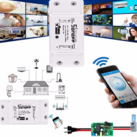ราคา พร้อมส่ง Sonoff basic สวิตช์สั่งงานด้วย WiFi รุ่น Basic (22276675696)