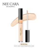 ราคา N029 NEE CARA คอนซิลเลอร์ เนื้อเนียนนุ่ม เมจิก อะเวย์ ลิควิด คอนซิลเลอร์ 6กรัม (15085617945)