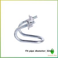 ราคา GW อุปกรณ์ที่ล็อคท่อเหล็ก รูปตัวยู ตัวล็อคเหล็ก ใช้ในฟาร์ม แคลมป์รัดท่อ Galvanized Steel Pipe Clip (21256542691)
