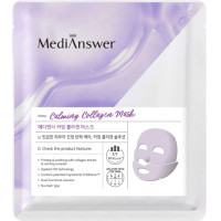 ราคา MediAnswer แท้พร้อมส่ง MediAnswer Calming Collagen Mask ผิวผ่อนคลาย 1 กล่อง 5 แผ่น (22451957591)