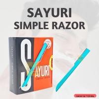 ราคา มีดโกนซายูริ พร้อมด้ามด้ามเขียว 52อัน กล่อง Sauri (20626147667)