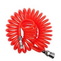 ราคา สายลม สายลมสปริง สายลมสีดำ สายลมขด PU HOSE ยาว 15 เมตร สายปั๊มลม 8x5mm แบบขดสปริง พร้อมหัวคอปเปอร์ (22963252470)