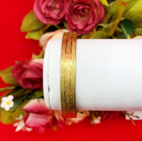 ราคา กำไล C งานดิบทองเหลืองจิกลายตัดเงา ฟรีไซส์ ทองเหลืองโบราณ ยังไม่ได้ชุบ ใส่ในชีวิตประจำวันได้ พร้อมส่ง วินเทจ vintage คลาสสิค classic (22636469129)