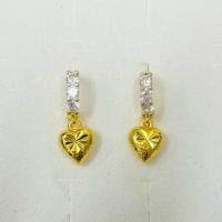 ราคา ต่างหูห่วงทอง ต่างหูทองชุบ (21765952781)