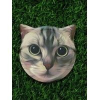 ราคา จานรองแก้วลายแมว แผ่นหินรองแก้วลายแมว จานรองแก้วลายน่ารัก แมวเหมียว งานจริงสวยมาก (19325853006)